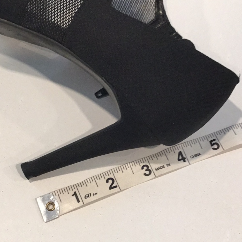Impo black mesh strap pumps - Picture 9 of 10